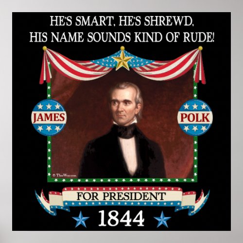 James Polk Campaign Poster