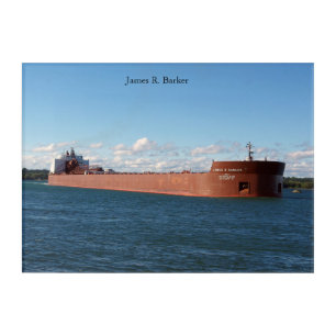 James R. Barker acrylic wall art