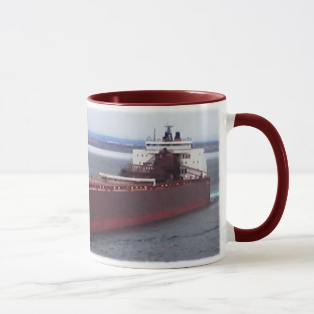 James R. Barker, Great Lakes Ship Mug (Right)
