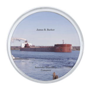James R. Barker lapel pin