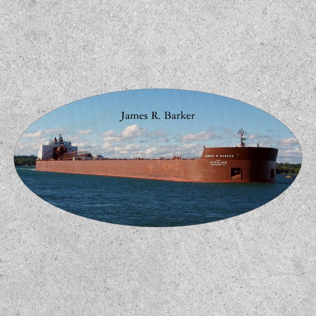 James R. Barker patch (Front)