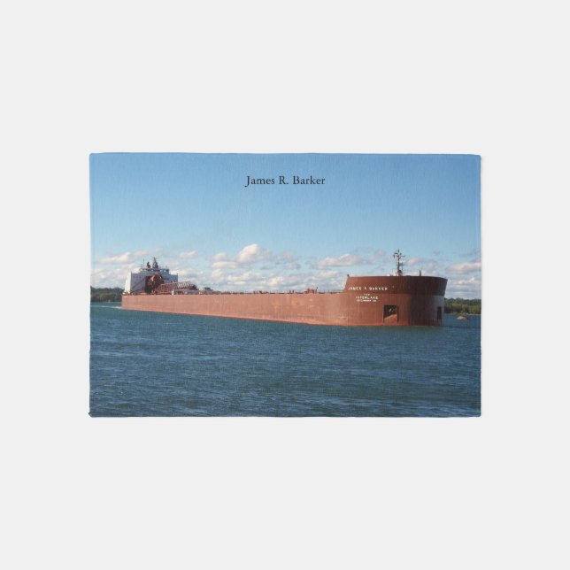 James R. Barker rug (Front)