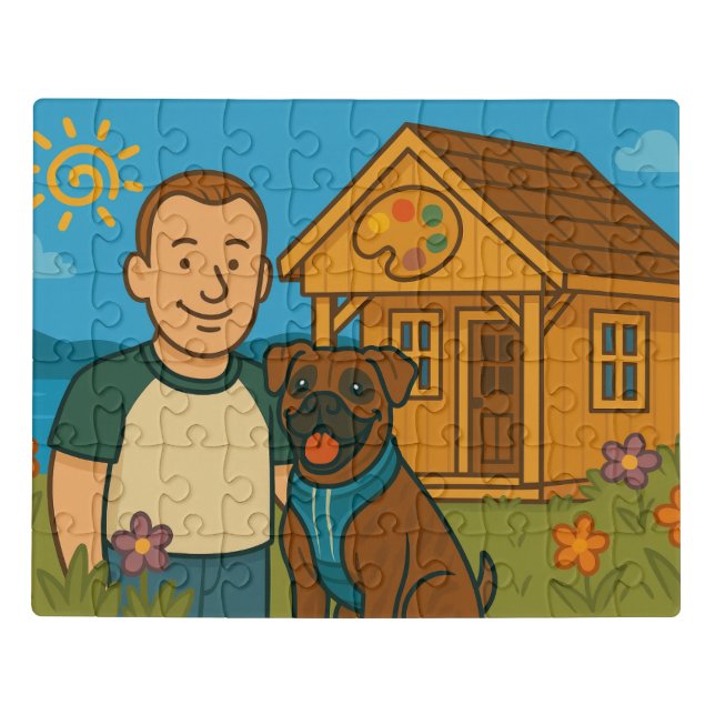 James R. Sullivan Art Studio Puzzle  (Puzzle Horizontal)