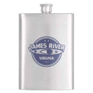 James River Virginia Kayaking Flask