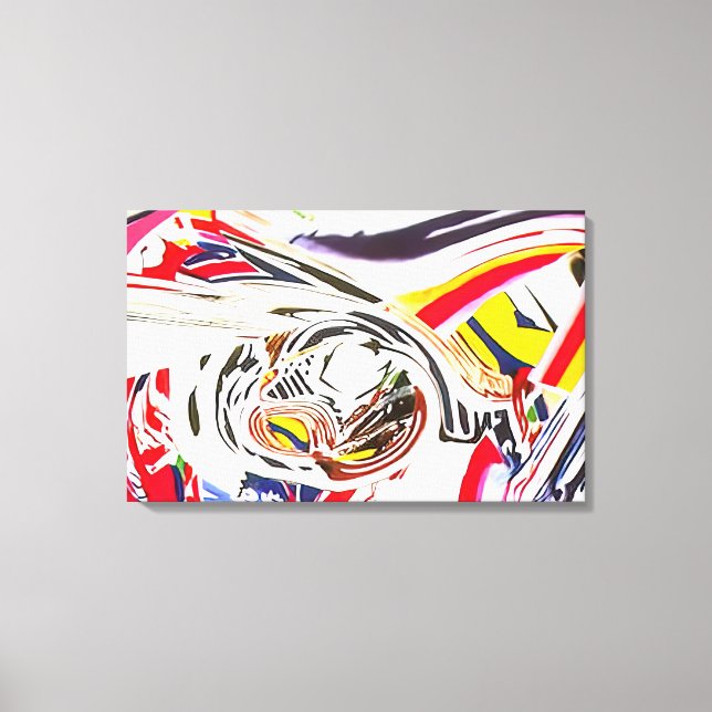 James Rosenquist - After Berlin V Canvas Print (Front)