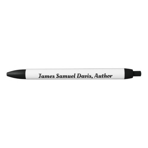 James Samuel Davis pen