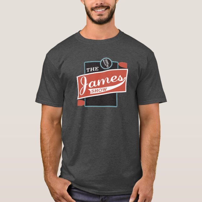 James Show Gray T-shirt (Front)