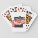 James Show Playing Cards