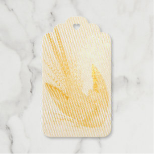 James Sowerby Ground Parrot, Psittacus terrestris Foil Gift Tags