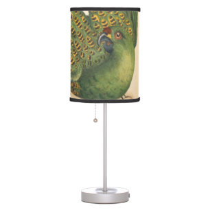 James Sowerby Ground Parrot, Psittacus terrestris Table Lamp