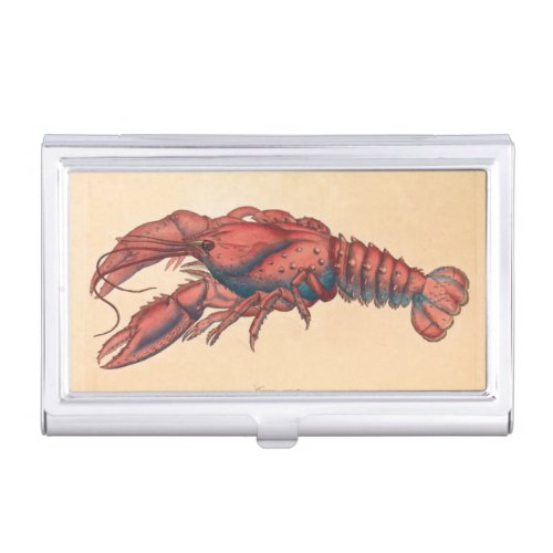 James Sowerby  Serrated Lobster    Business Card Case