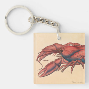 James Sowerby Serrated Lobster Keychain