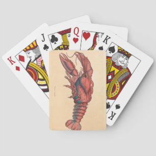 James Sowerby Serrated Lobster Poker Cards