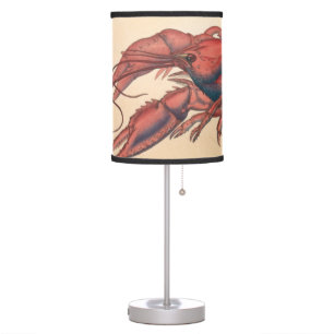 James Sowerby  Serrated Lobster     Table Lamp