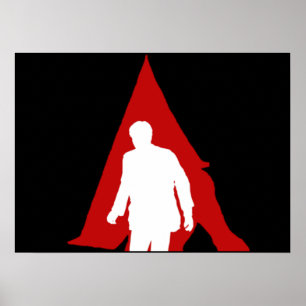 James Sunderland Pyramid Head Silent Hill  Poster