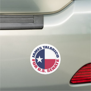 James Talarico for U.S. Senate Texas Car Magnet