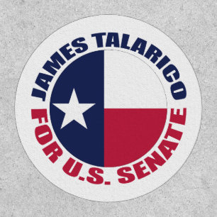 James Talarico for U.S. Senate Texas Flag Patch