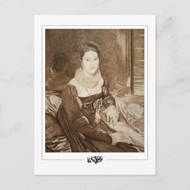 James Tissot #408 - Fine Art Postcard (Front)