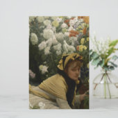 James Tissot Chrysanthemums (Standing Front)