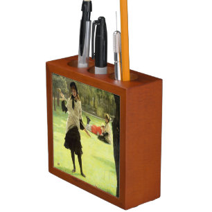 James Tissot   Croquet, c.1878 Pencil Holder