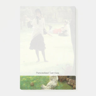 James Tissot   Croquet, c.1878 Post-it Notes