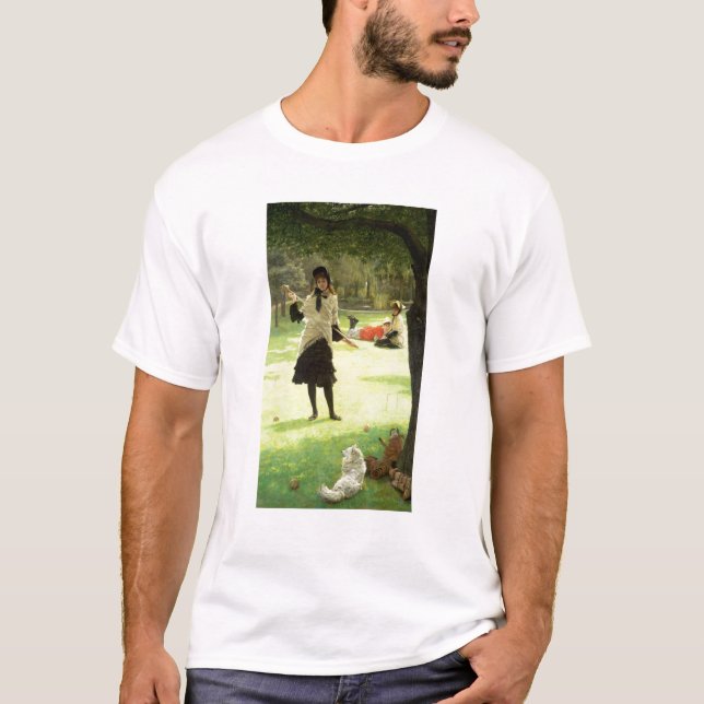 James Tissot | Croquet, c.1878 T-Shirt (Front)