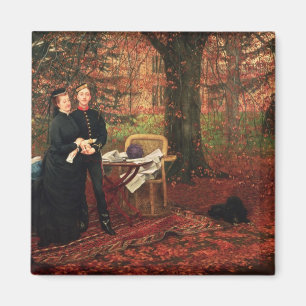 James Tissot Empress Eugenie & Eugene-Louis Napo Magnet