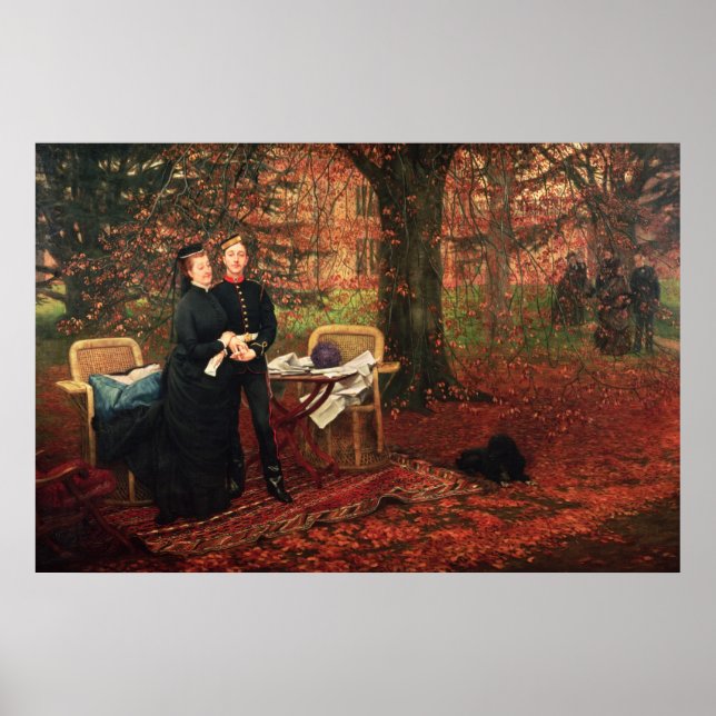 James Tissot | Empress Eugenie & Eugene-Louis Napo Poster (Front)