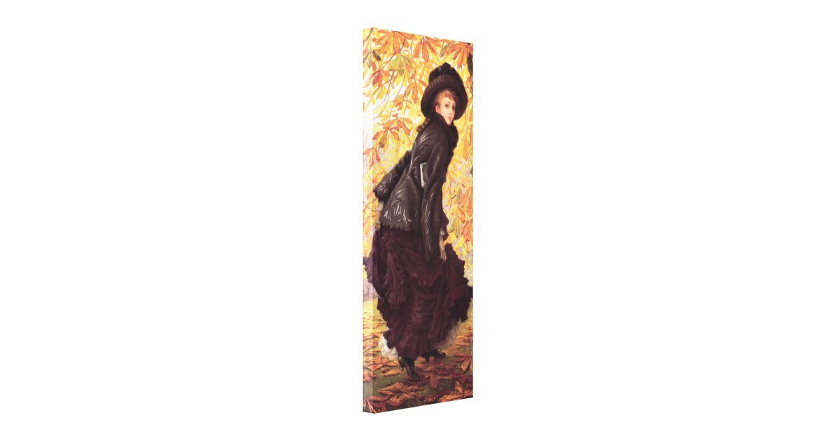 James Tissot October Canvas Print | Zazzle