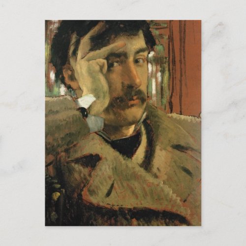 James Tissot  Self portrait c1865 Postcard