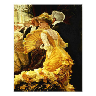 James Tissot "The 1800's Ball" Dancing Photo Print