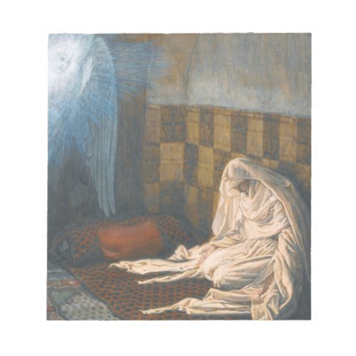 James Tissot The Annunciation Notepad