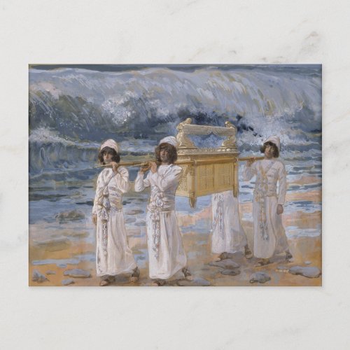 James Tissot _ The Ark Passes Over the Jordan Postcard