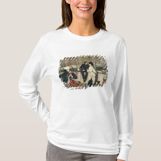 James Tissot | The Captain and the Mate, 1873 T-Shirt (Front)