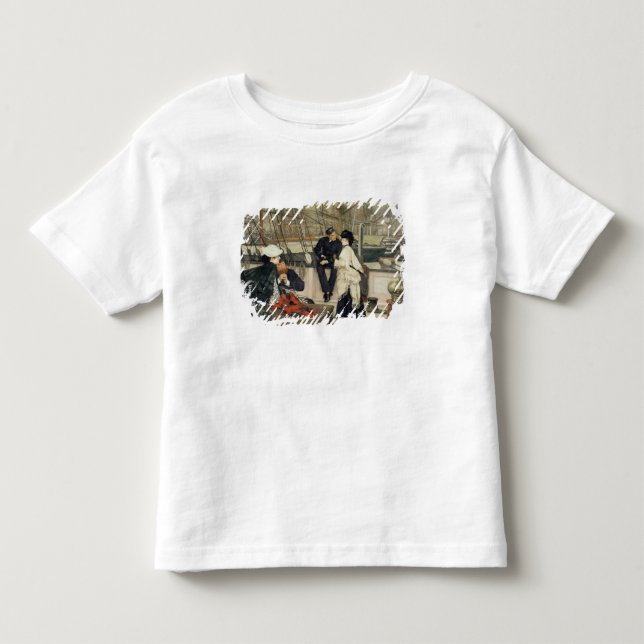 James Tissot | The Captain and the Mate, 1873 Toddler T-shirt (Front)