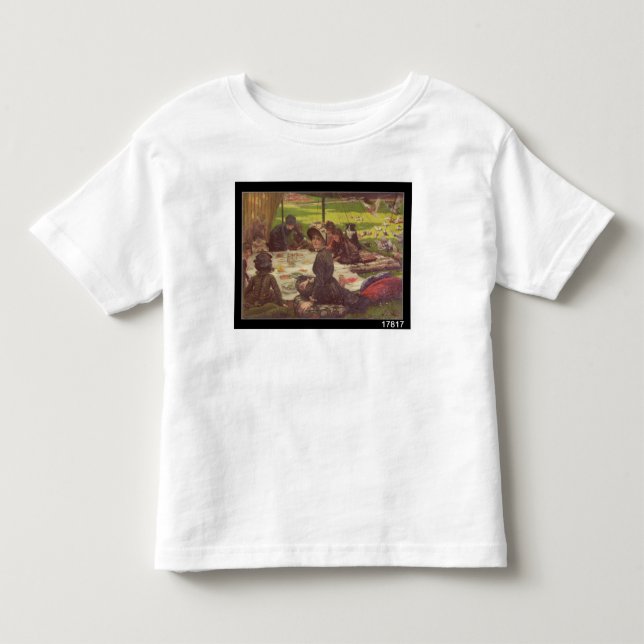 James Tissot | The Picnic , c.1881-2 Toddler T-shirt (Front)