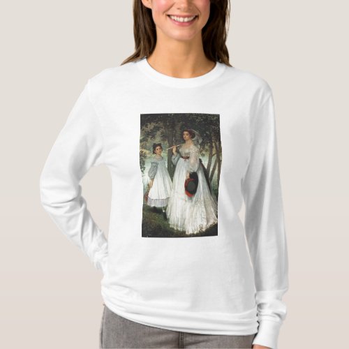 James Tissot  The Two Sisters Portrait 1863 T_Shirt