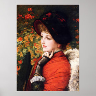 James Tissot Type of Beauty Poster
