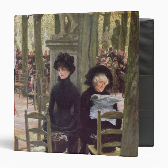James Tissot | Without a Dowry , 1883-5 3 Ring Binder (Front/Inside)