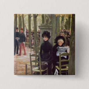 James Tissot   Without a Dowry , 1883-5 Button