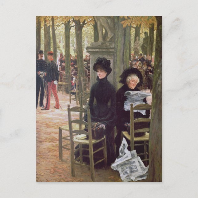 James Tissot | Without a Dowry , 1883-5 Postcard (Front)