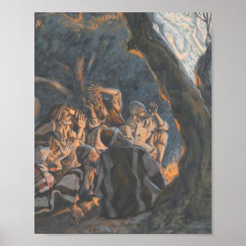James Tissots  _ The Angel And The Shepherds Poster