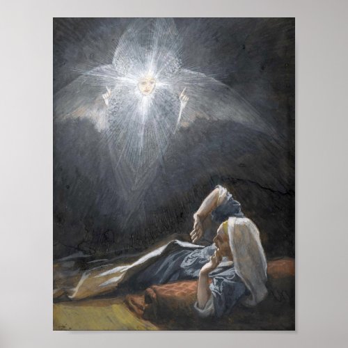 James Tissots The Vision of Saint Joseph Poster