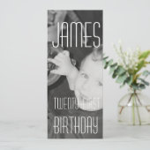 James Twenty - First (Vertical) Invitation (Standing Front)