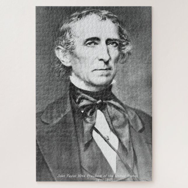 James Tyler 10th President of America. Jigsaw Puzzle (Vertical)