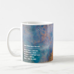 James Webb Orion Constellation Bar (NIRCam Image) Coffee Mug