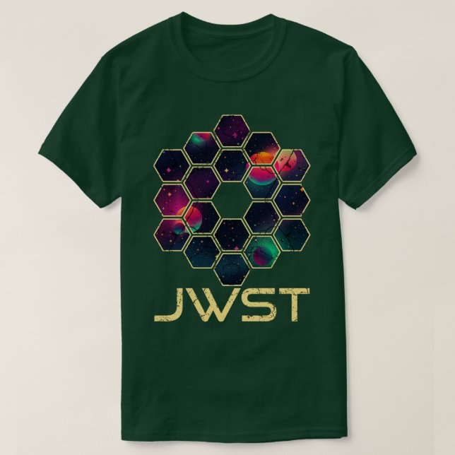 James Webb Space elescope JWS Astronomy Science Lo T-Shirt (Design Front)