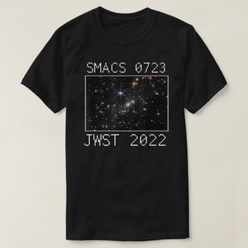 James Webb Space Telescope 2022 Jwst Galaxy Space  T_Shirt