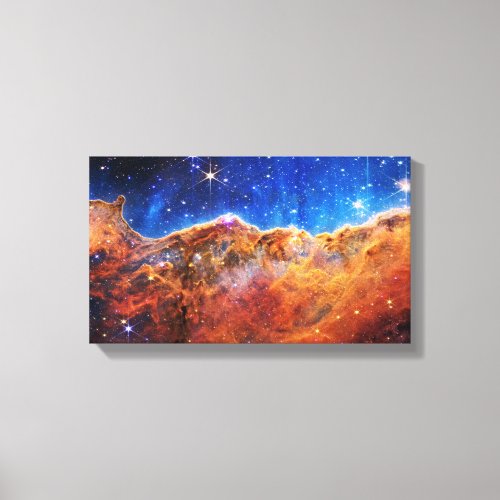 James Webb Space Telescope Carina Nebula Canvas Print