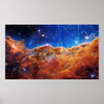 James Webb Space Telescope Carina Nebula Poster at Zazzle